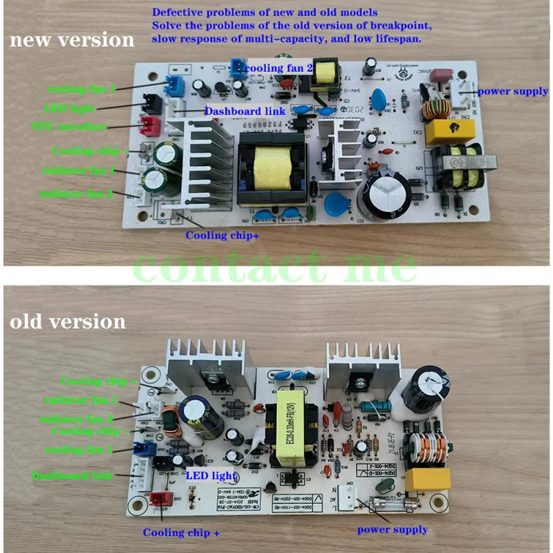 Wine cooler circuit board 70W control power supply board DQ04-001/008 dual-purpose main board, stable signal
Wine cooler circuit board 70W control power supply board DQ04-001/008 dual-purpose main board, stable signal
