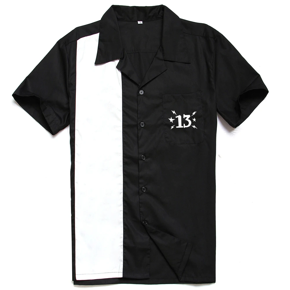L-3XL Plus Size Cotton Men Shirt Summer Short Sleeve Chest Pocket Embroidery Blue Black Rockabilly Shirt Casual Shirts for Men
L-3XL Plus Size Cotton Men Shirt Summer Short Sleeve Chest Pocket Embroidery Blue Black Rockabilly Shirt Casual Shirts for Men