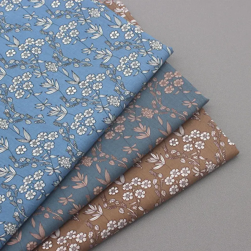 150*145cm Summer Breathable Cotton Dress Fabric Poplin Floral Cloth for DIY Sewing Handmade Patchwork
150*145cm Summer Breathable Cotton Dress Fabric Poplin Floral Cloth for DIY Sewing Handmade Patchwork