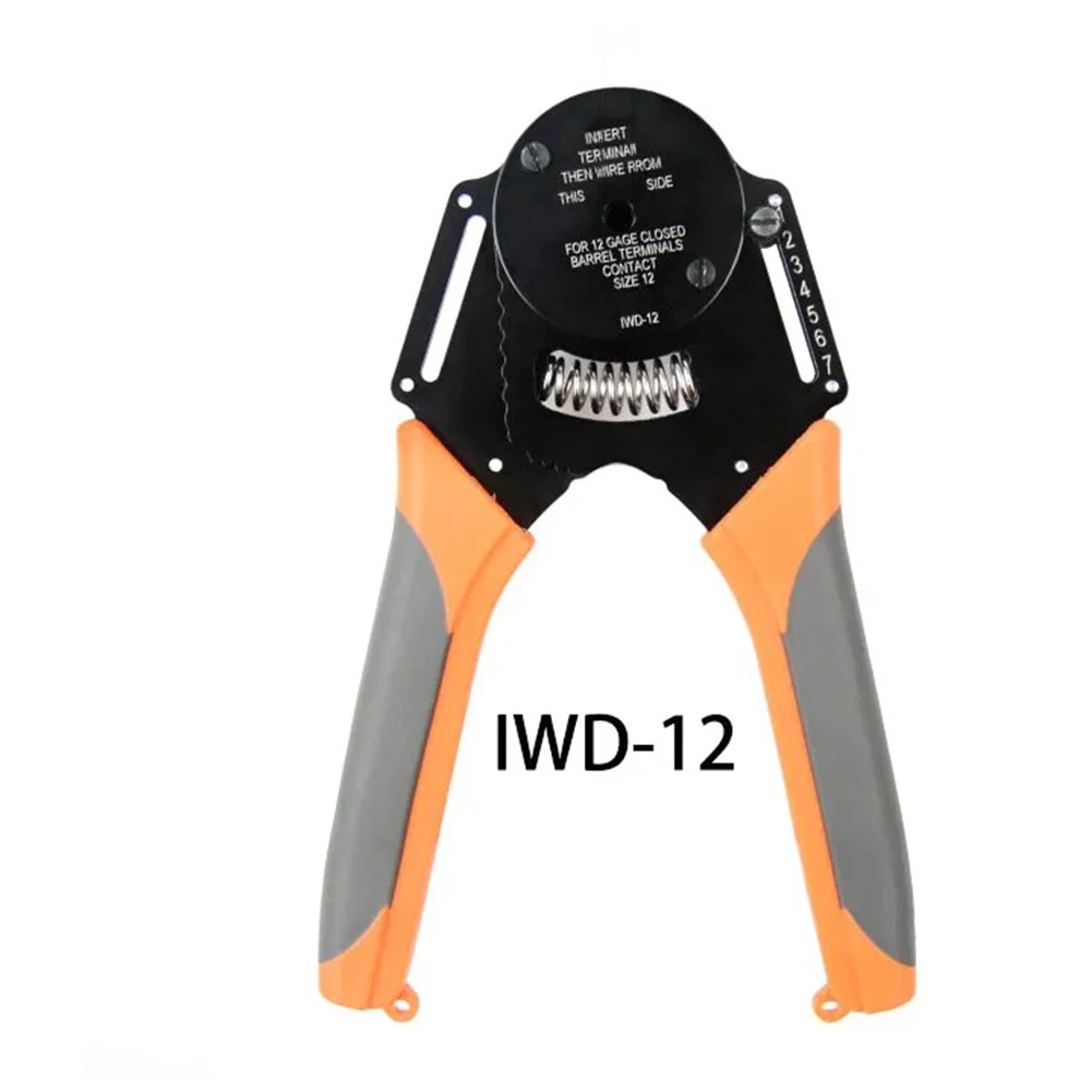 Aviation Pin Crimping Pliers IWD-12 IWD-16 IWD-20 Crimper Cater Piller Hand Tool Connector Pliers Crimping Pliers
Aviation Pin Crimping Pliers IWD-12 IWD-16 IWD-20 Crimper Cater Piller Hand Tool Connector Pliers Crimping Pliers