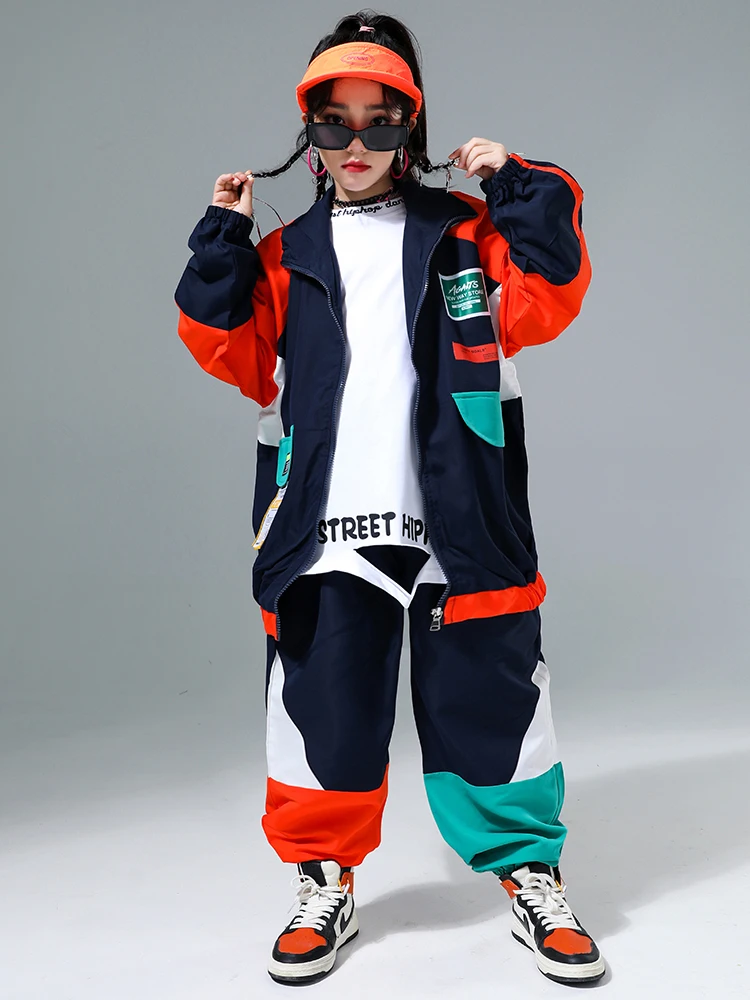 Kids Hip Hop Contrast Coat Boys Jazz Joggers Clothes Sets Teen Street Dance Patchwork Jacket Sweatpants Girls Costume Streetwear
Kids Hip Hop Contrast Coat Boys Jazz Joggers Clothes Sets Teen Street Dance Patchwork Jacket Sweatpants Girls Costume Streetwear