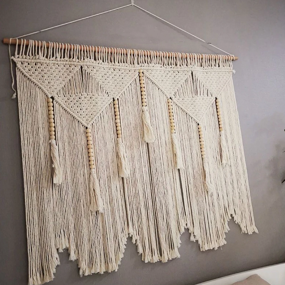 Luxury Nordic Macrame Tassel Wall Tapestry 2 S4d969d25ebdc409f9e818781193d9da2U