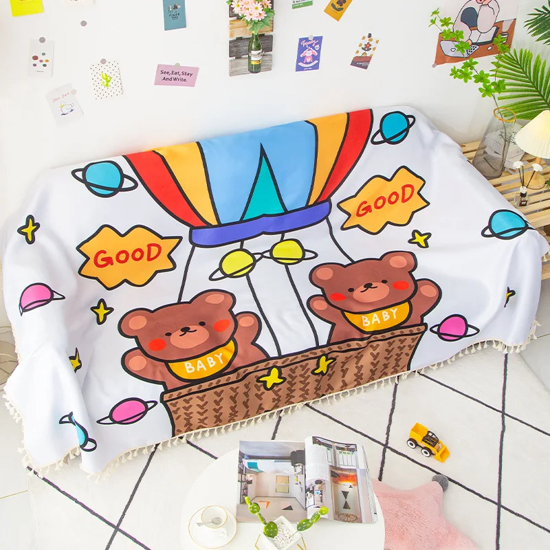 New Cartoon Sofa Blanket for girls Kawaii bear Sofa Towel Bed Cover Living Room home Decor Tablecloth Printed Picnic blanket
New Cartoon Sofa Blanket for girls Kawaii bear Sofa Towel Bed Cover Living Room home Decor Tablecloth Printed Picnic blanket