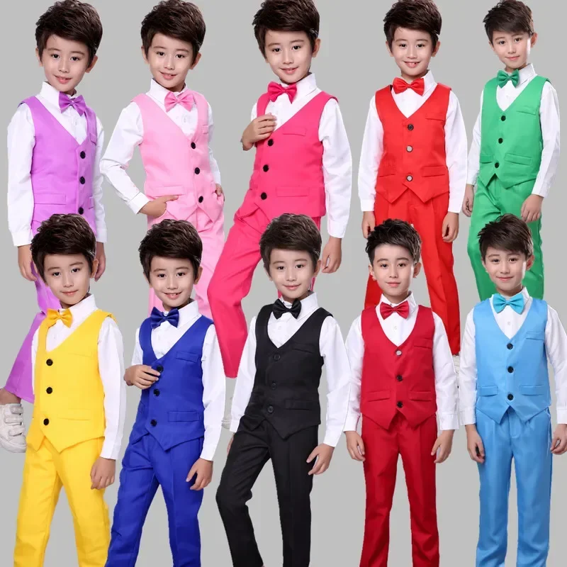 

Jazz Dance Costumes Kids Colorful Long Sleeve Stage Outfits Children Performance Party Dance Wear Suit Dancing Clothes