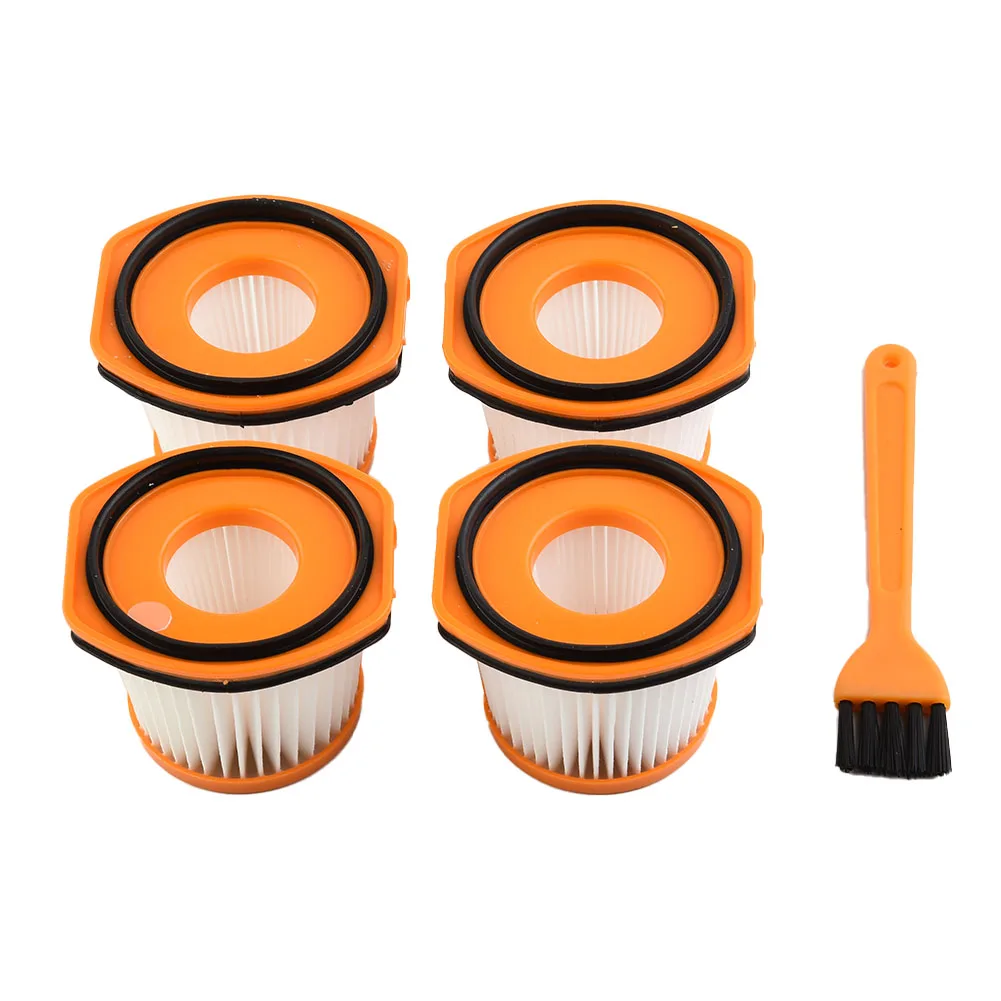 4Pcs Filter Element & 1Pc Brush For WV361UK WV362UKT Electric Cordless Vacuum Cleaner Household Vacuum Cleaner Replacement Spare
4Pcs Filter Element & 1Pc Brush For WV361UK WV362UKT Electric Cordless Vacuum Cleaner Household Vacuum Cleaner Replacement Spare