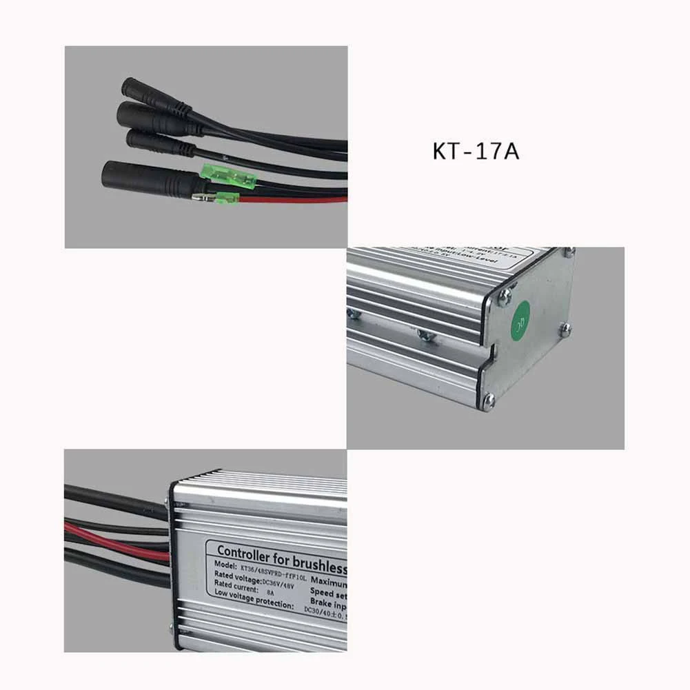E-Bike E-Bicycle Controller W/ Lightline E-bike KT-17A Sine Wave 350W Brushless Motor Controller DC 36/48V Durable
E-Bike E-Bicycle Controller W/ Lightline E-bike KT-17A Sine Wave 350W Brushless Motor Controller DC 36/48V Durable