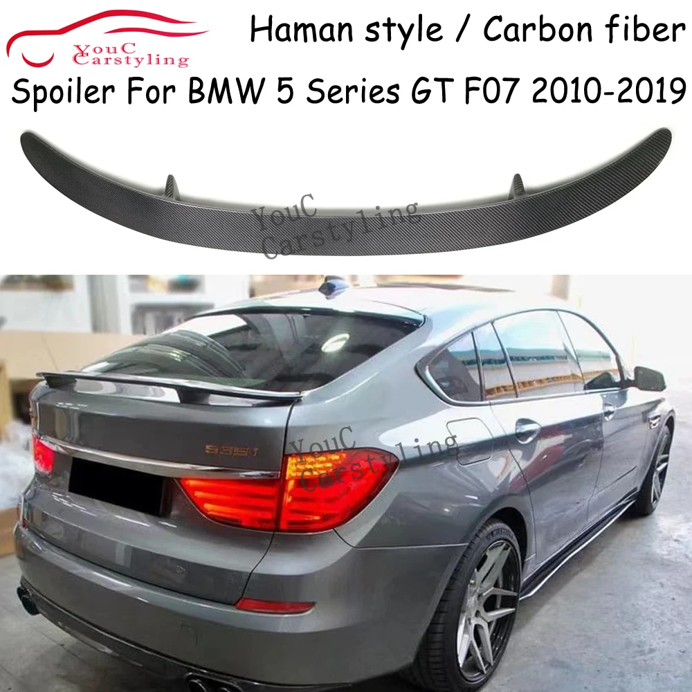 Спойлер в стиле хамана из натурального углеродного волокна для BMW 5 серии GT F07 535i 550i, спойлер для багажника, разветвитель спойлера 2010-2019
Спойлер в стиле хамана из натурального углеродного волокна для BMW 5 серии GT F07 535i 550i, спойлер для багажника, разветвитель спойлера 2010-2019