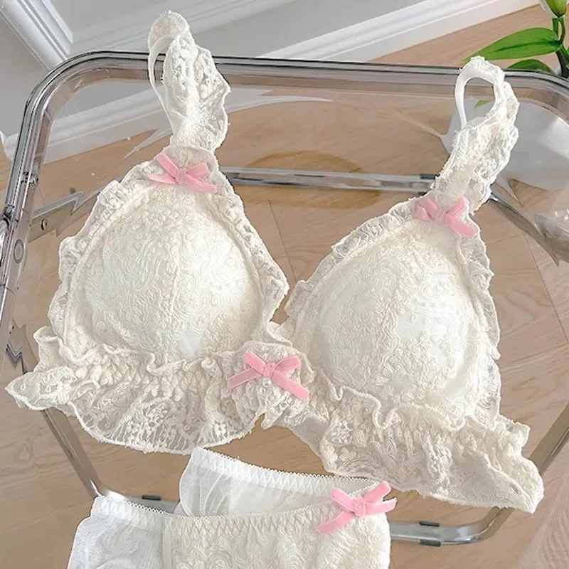 The New Lace Comfort Bra For Girls With Small Breasts Showing Large Upper Support No Underwire Lace Side Push-up Bra
The New Lace Comfort Bra For Girls With Small Breasts Showing Large Upper Support No Underwire Lace Side Push-up Bra