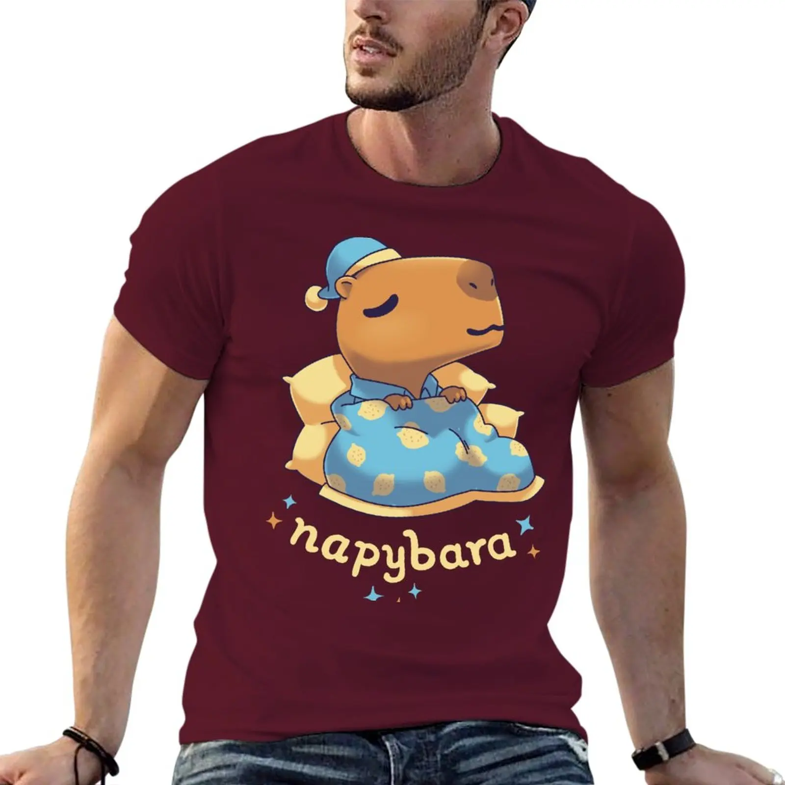 New Napybara cute capybara nap T-Shirt oversized t shirts funny t shirt t shirts for men cotton
New Napybara cute capybara nap T-Shirt oversized t shirts funny t shirt t shirts for men cotton