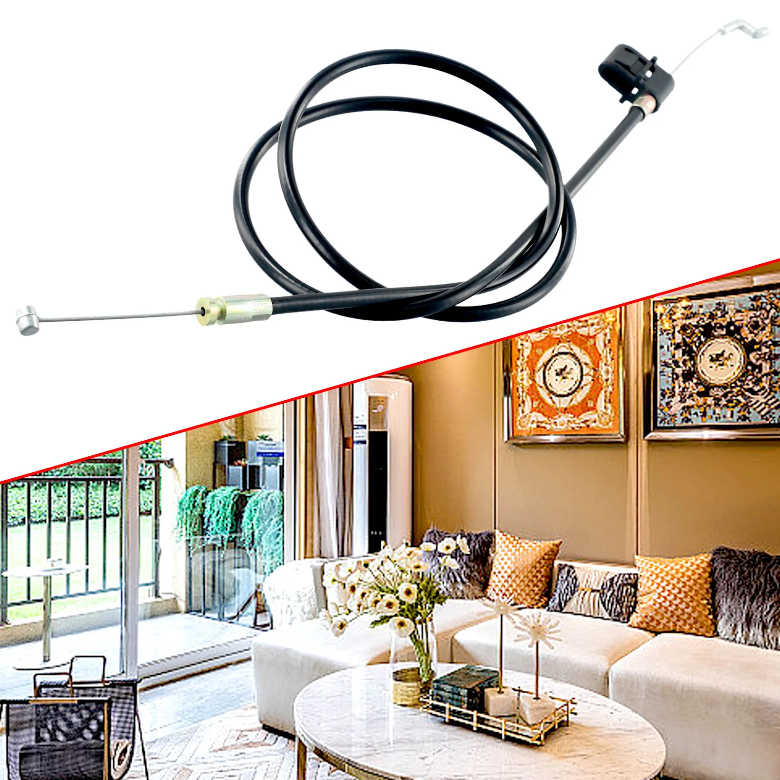 2 Pack Recliners Replacement Cables HQ Metal Recliner Sofa Handle Cable Sofa Chair Release Bar Replacement Release Cable 120mm
2 Pack Recliners Replacement Cables HQ Metal Recliner Sofa Handle Cable Sofa Chair Release Bar Replacement Release Cable 120mm