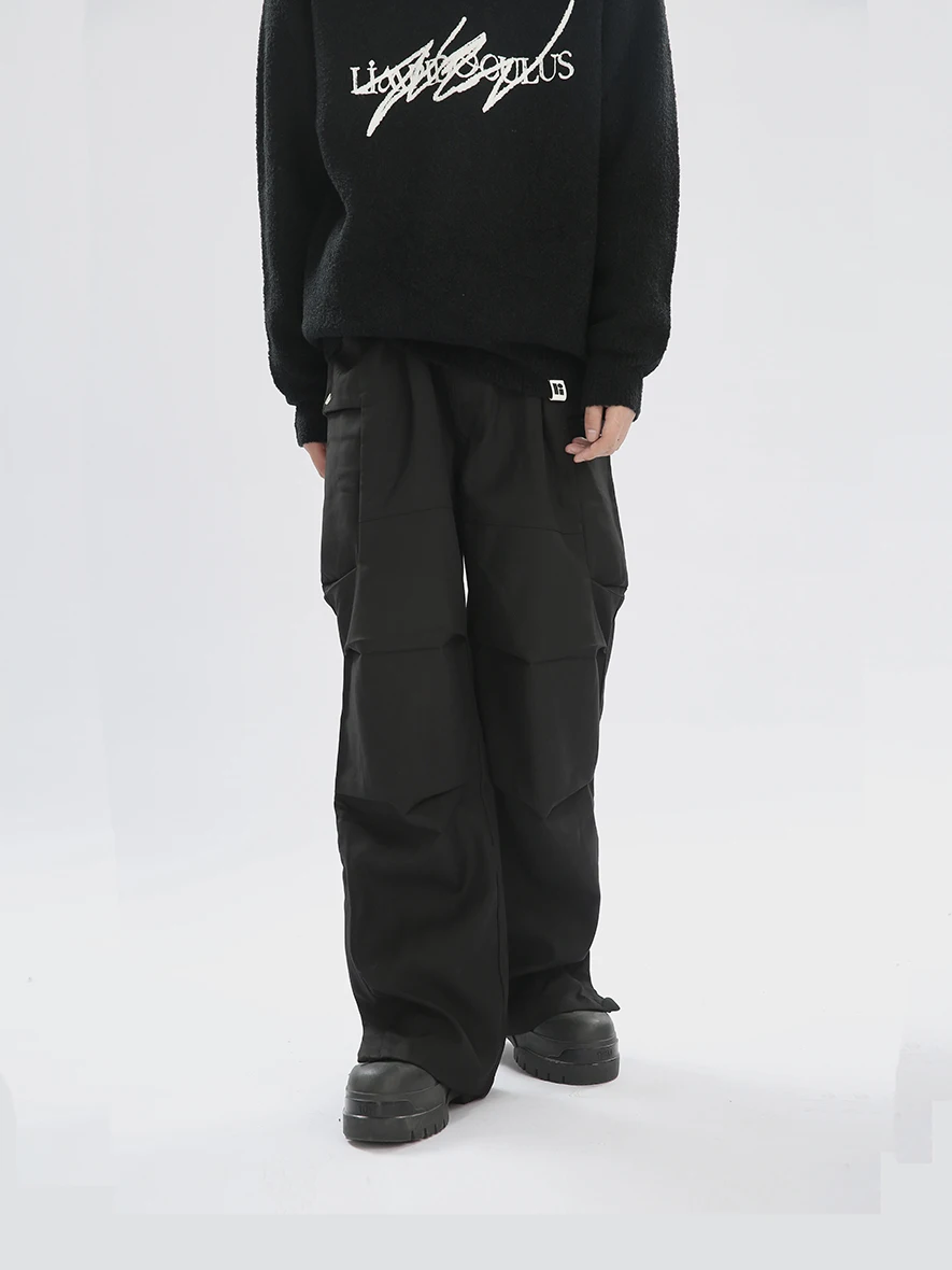 2023 New Men Women's Clothing Yamamoto Style Heavy-weight Fit Recessed Pocket Pleated Profile Pants Plus Size Costumes 27-46
2023 New Men Women's Clothing Yamamoto Style Heavy-weight Fit Recessed Pocket Pleated Profile Pants Plus Size Costumes 27-46