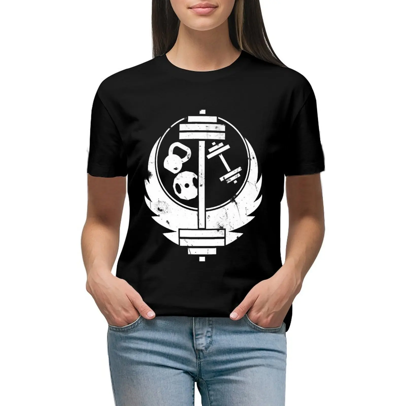 Brotherhood of steel(gym edition, white and aged) T-Shirt animal print plain t-shirts for Women loose fit
Brotherhood of steel(gym edition, white and aged) T-Shirt animal print plain t-shirts for Women loose fit