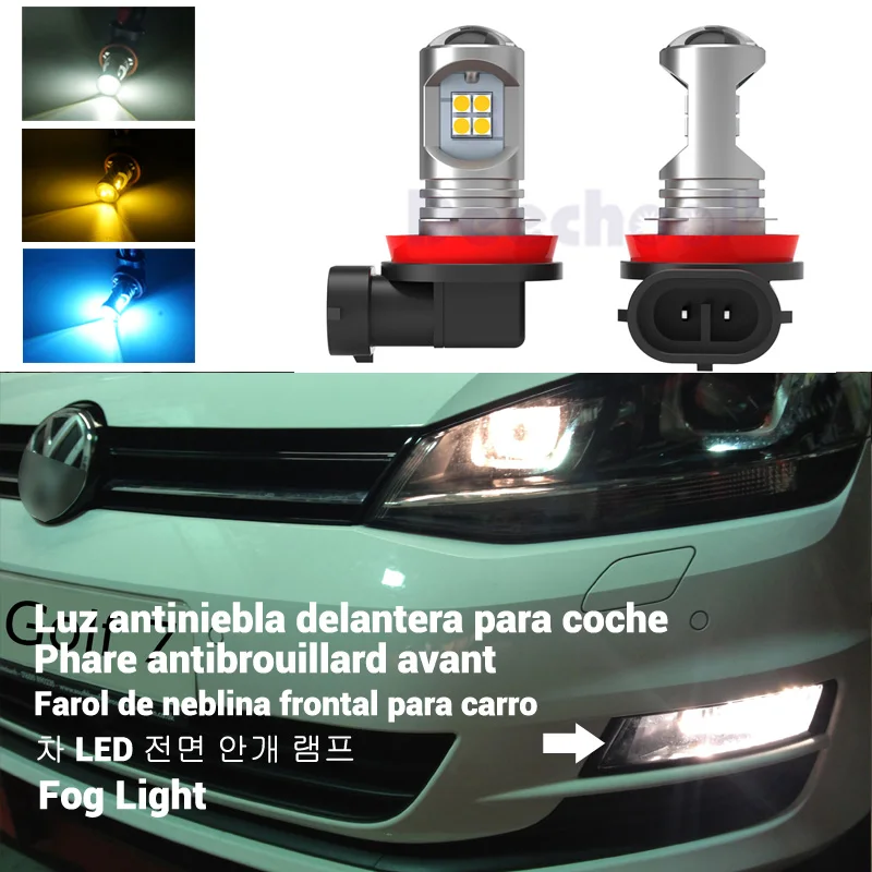 14,4 Вт/2 шт., передние противотуманные фары для VW Golf 7 MK7 VII 2015 2016 2017
14,4 Вт/2 шт., передние противотуманные фары для VW Golf 7 MK7 VII 2015 2016 2017