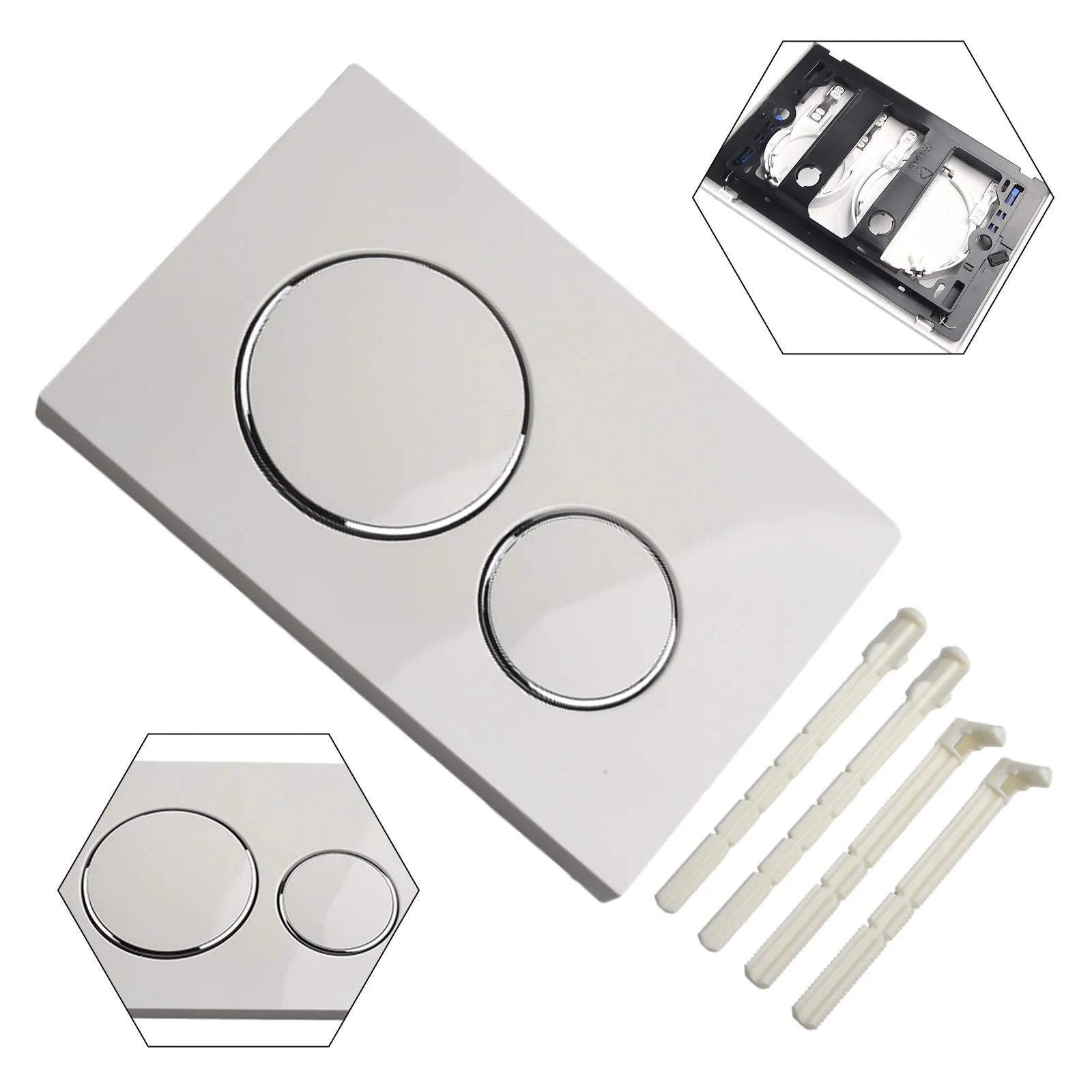 For Geberit Sigma20 Chrome Black White Double Flush Panel 115.882 Bath Accessories Bathroom Facilities Drainage
For Geberit Sigma20 Chrome Black White Double Flush Panel 115.882 Bath Accessories Bathroom Facilities Drainage