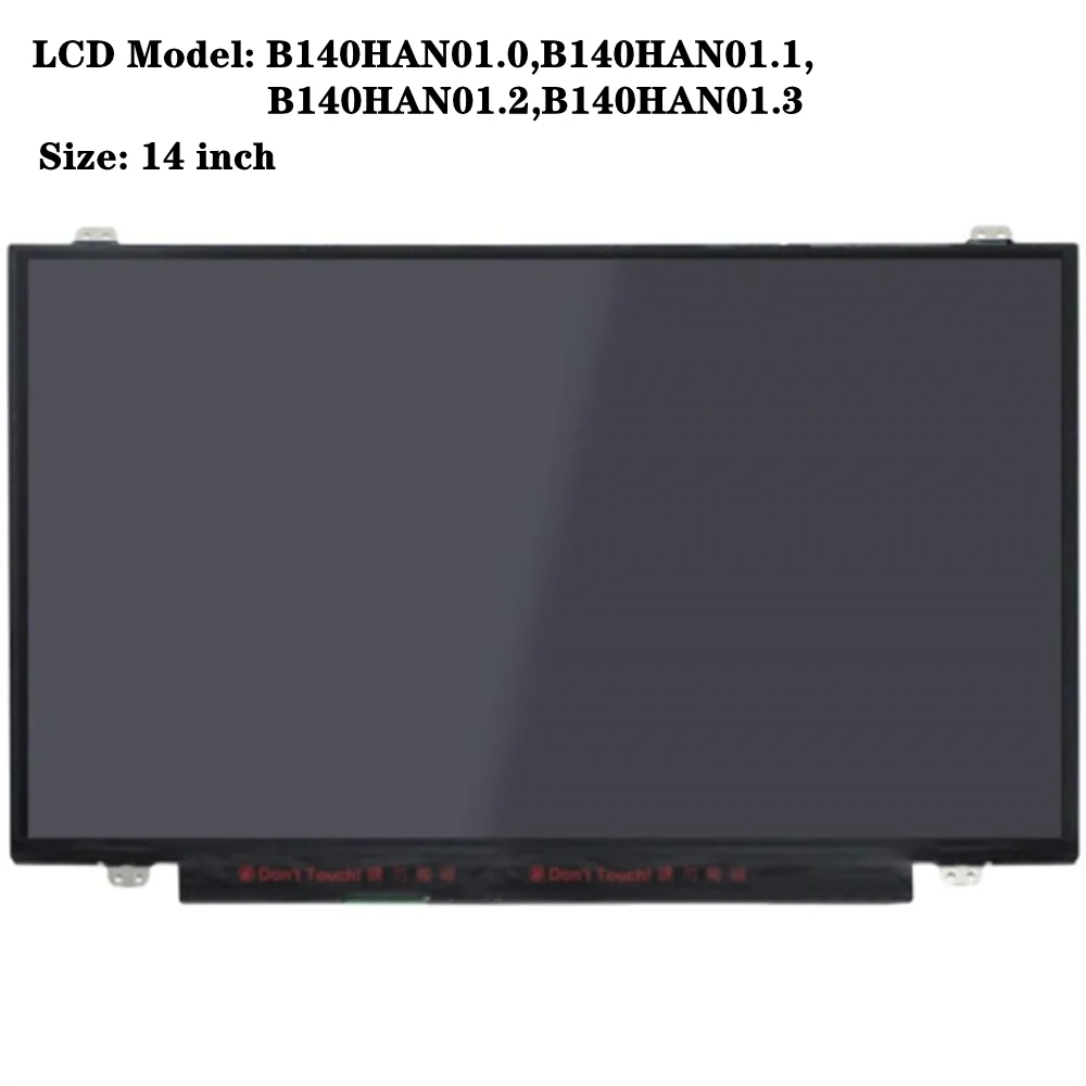 B140HAN01.0 B140HAN01.1 B140HAN01.2 B140HAN01.3 14-дюймовый FHD светодиодный ЖК-экран для ноутбука без касания 1920x1080 30-контактный 60 Гц
B140HAN01.0 B140HAN01.1 B140HAN01.2 B140HAN01.3 14-дюймовый FHD светодиодный ЖК-экран для ноутбука без касания 1920x1080 30-контактный 60 Гц