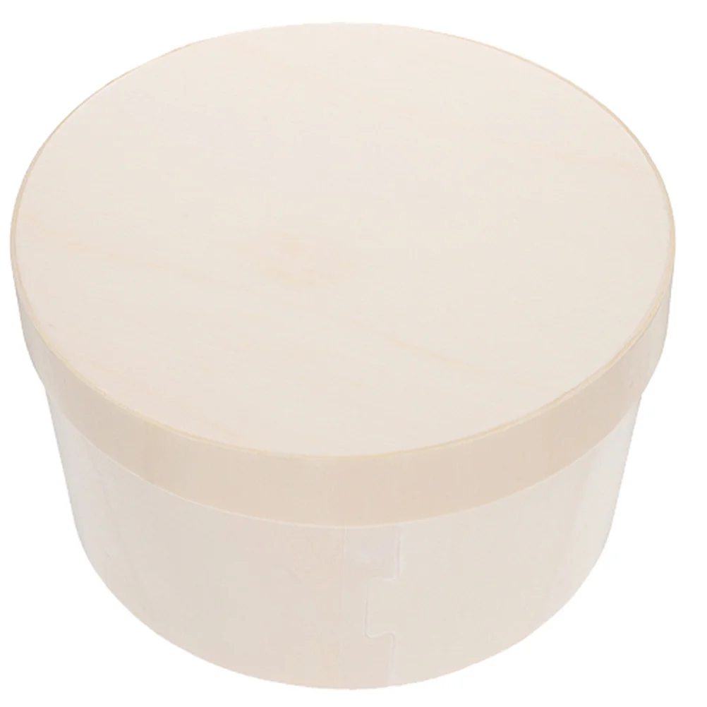

Round Cake Slice Containers Box Boxes with Lids Packaging Containers Wooden Slice