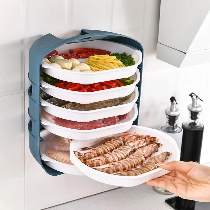 3/6 Layer Side Multifunctional Dish Rack Multi-Layer Drainable Hot Pot Barbecue Tray Wall-Mounted Household Kitchen Home Tools
3/6 Layer Side Multifunctional Dish Rack Multi-Layer Drainable Hot Pot Barbecue Tray Wall-Mounted Household Kitchen Home Tools