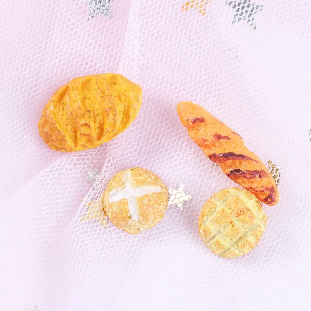 

Miniature Mini Bakery Decor Cake Dollhouse Miniature Food Breakfast Snack Toy Scale 1/12 Simulation Bread Simulation Dessert