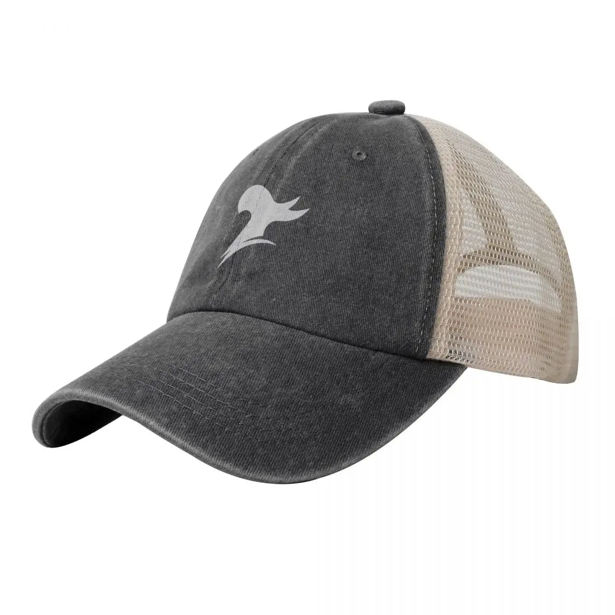 

Calfskin Rider's Symbol Cowboy Mesh Baseball Cap Luxury Man Hat hiking hat Women Beach Fashion Men's