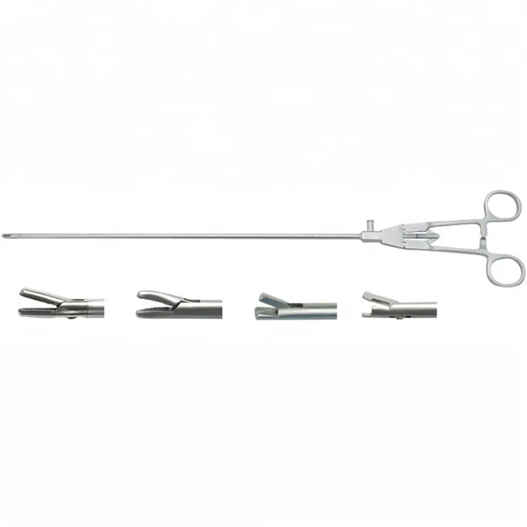 

Reusable Surgical Laparoscopic Instruments Stainless Steel O shaped Needle Holder