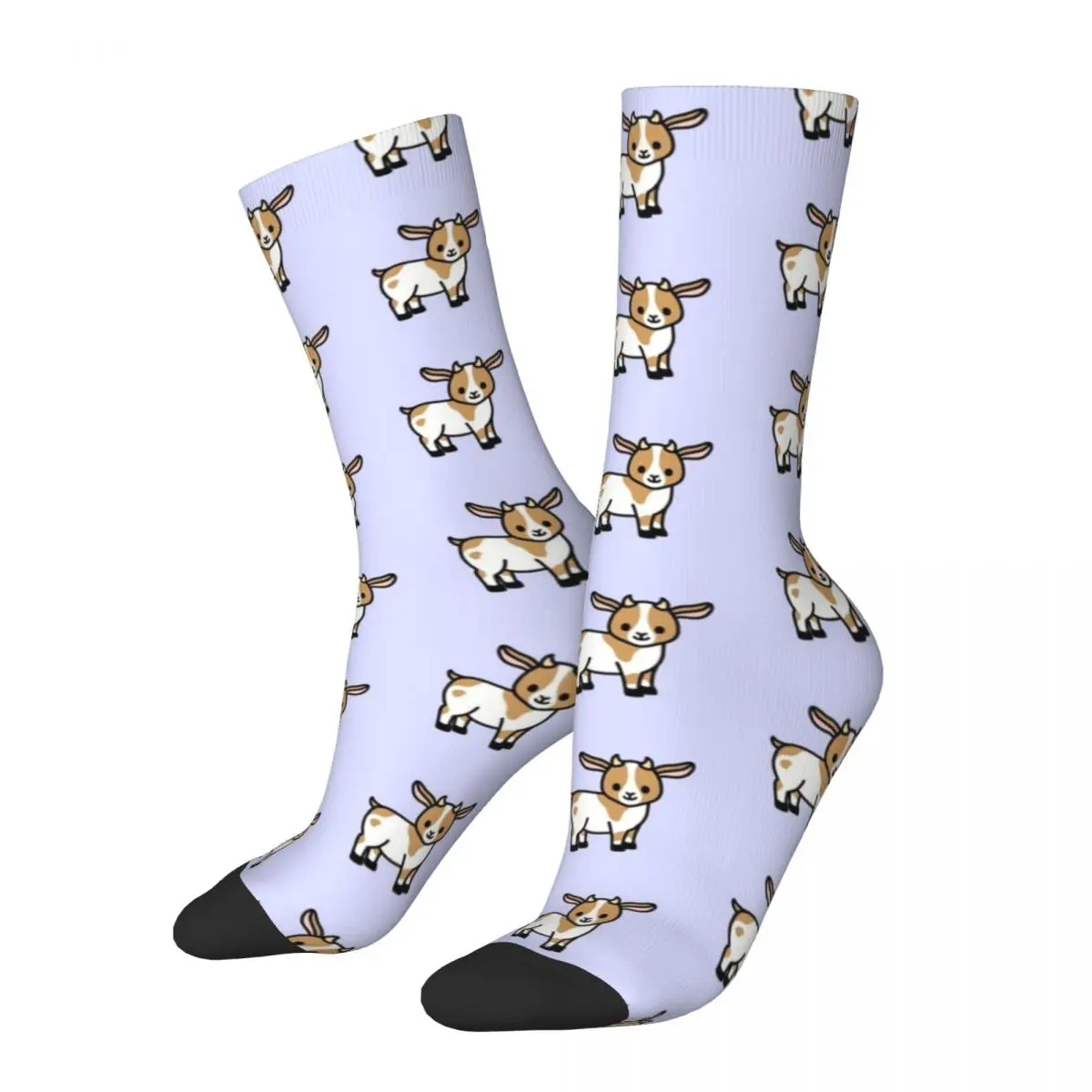Retro Cute Goats Animal Basketball Socks Polyester Long Socks for Women Men Sweat Absorbing
Retro Cute Goats Animal Basketball Socks Polyester Long Socks for Women Men Sweat Absorbing