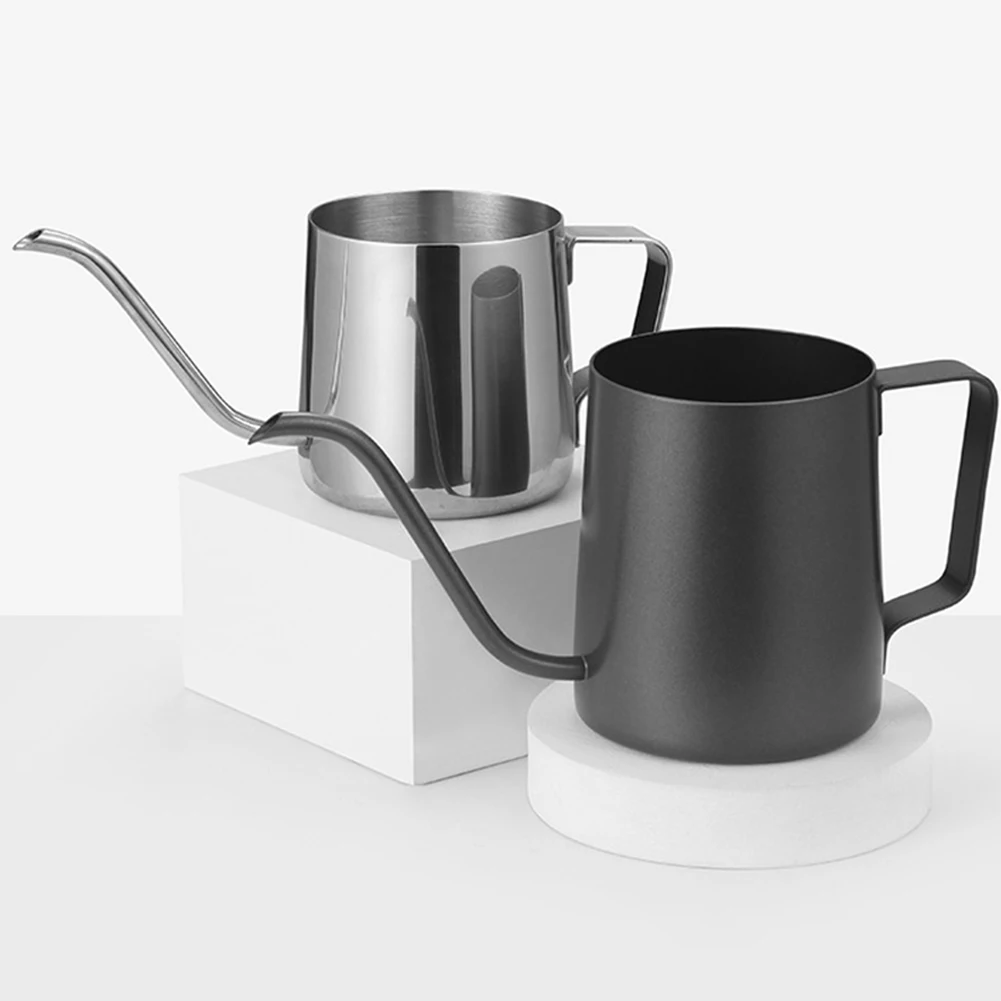 250ml/350ml Pour Over Gooseneck Kettle Stainless Steel Spout Coffee Pot Long Narrow Drip Coffee Kettle Gift For Coffee Lover
250ml/350ml Pour Over Gooseneck Kettle Stainless Steel Spout Coffee Pot Long Narrow Drip Coffee Kettle Gift For Coffee Lover