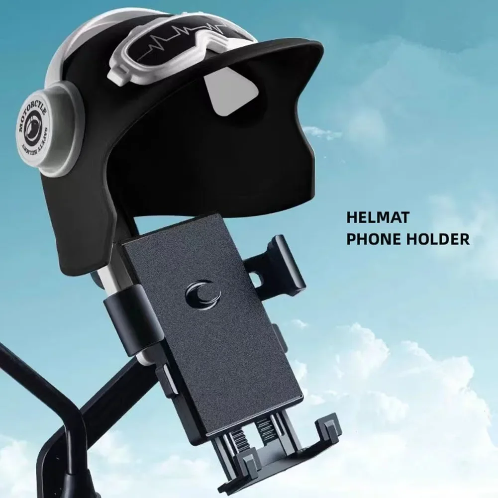 Motorcycle Bike Handlebar Phone Mount Bracket Sunshade Cell Phone Holder Helmet Takeaway Rider Motorcycle Phone Holder
Motorcycle Bike Handlebar Phone Mount Bracket Sunshade Cell Phone Holder Helmet Takeaway Rider Motorcycle Phone Holder