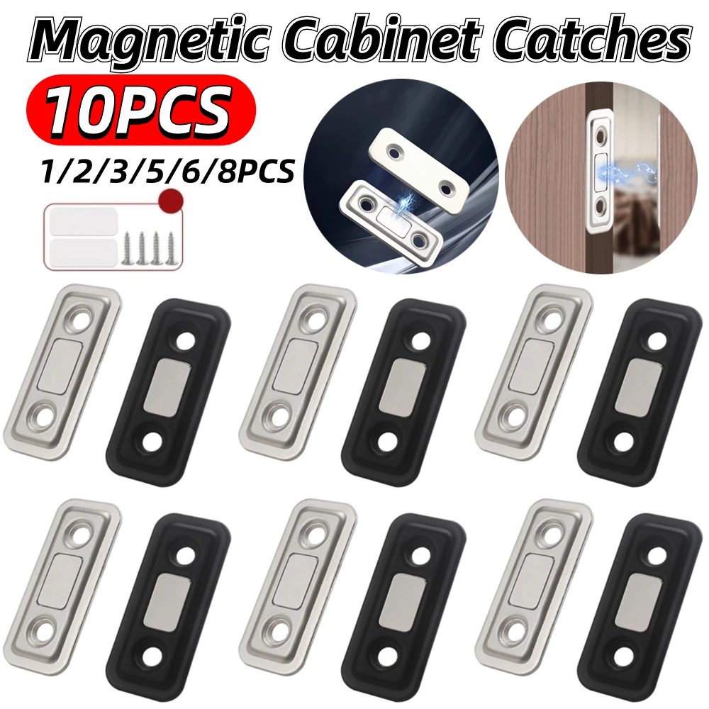 10-1pcs Magnetic Steel Catch Latch For Door Cabinet Cupboard Closer Magnet Wardrobes Drawer Home Furniture Hardware Accessories
10-1pcs Magnetic Steel Catch Latch For Door Cabinet Cupboard Closer Magnet Wardrobes Drawer Home Furniture Hardware Accessories
