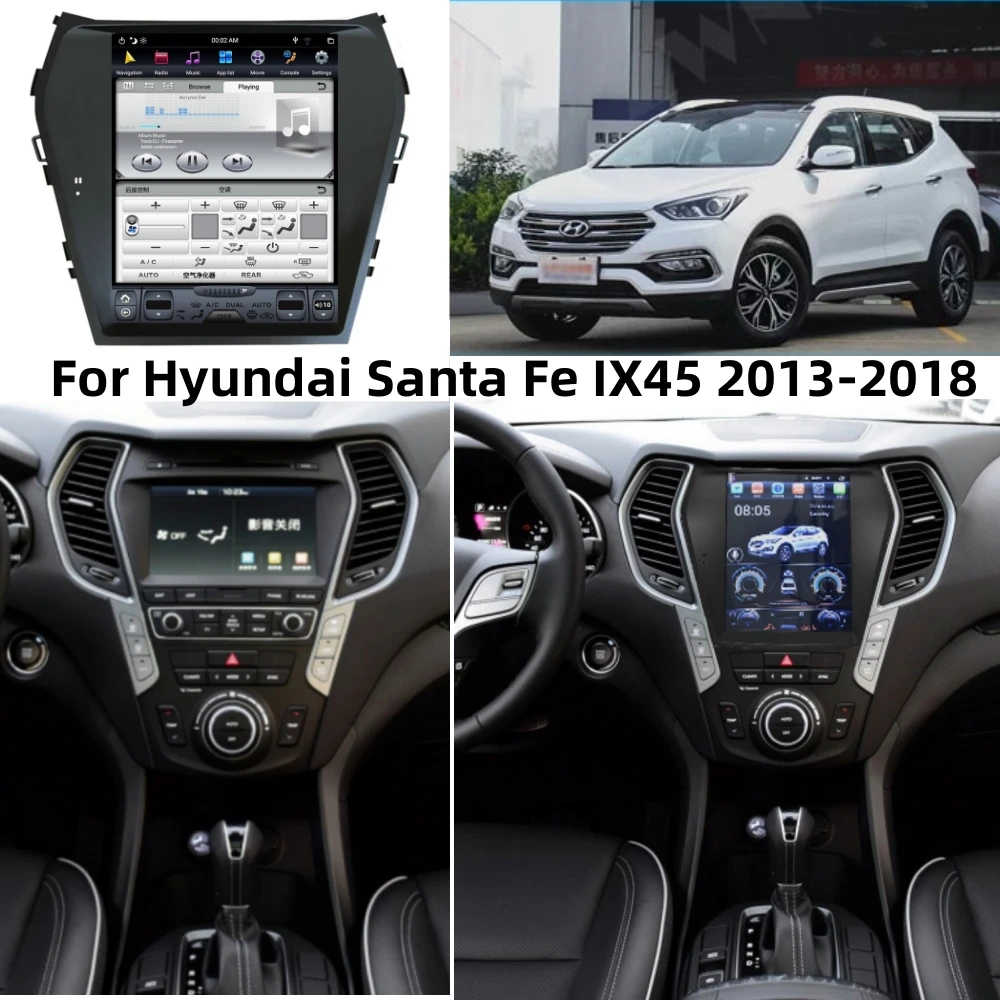 8+128G For Hyundai Santa Fe IX45 2013-2018 Android 12 Car Radio Multimedia Player Auto GPS Navigation Head Unit Wireless Carplay
8+128G For Hyundai Santa Fe IX45 2013-2018 Android 12 Car Radio Multimedia Player Auto GPS Navigation Head Unit Wireless Carplay