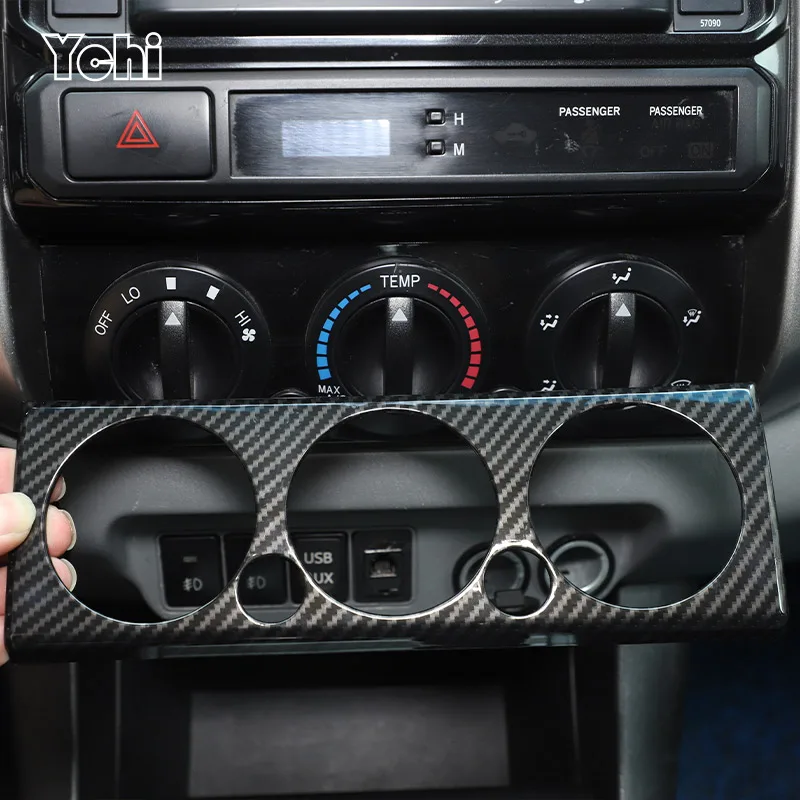 For Toyota Tacoma 2011-2015 ABS Carbon Fiber/Red Car Center Control Air Conditioner Knob Panel Sticker Car Interior Accessories
For Toyota Tacoma 2011-2015 ABS Carbon Fiber/Red Car Center Control Air Conditioner Knob Panel Sticker Car Interior Accessories