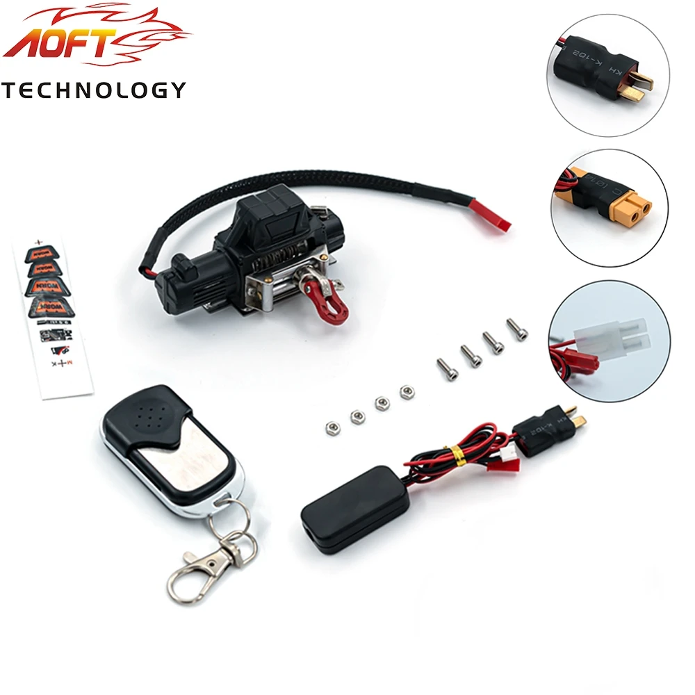 Металлическая Автоматическая имитационная лебедка + беспроводной пульт дистанционного управления для 1/10 1/8 Traxxas TRX-4 Trx4 Axial SCX10 90046 RC4WD D90 KM2
Металлическая Автоматическая имитационная лебедка + беспроводной пульт дистанционного управления для 1/10 1/8 Traxxas TRX-4 Trx4 Axial SCX10 90046 RC4WD D90 KM2