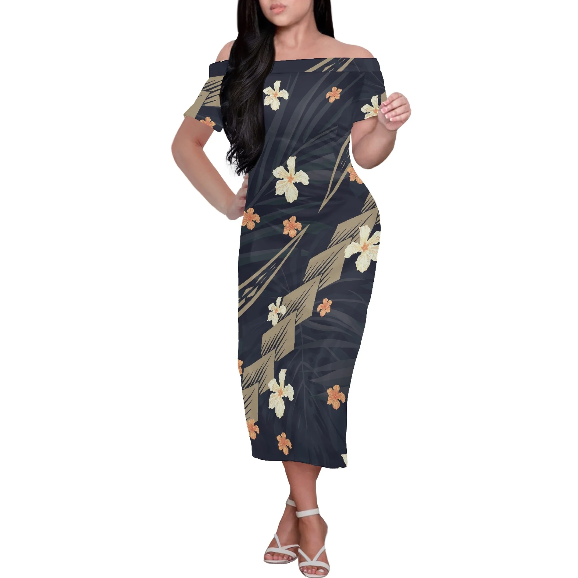 New Fashion Ladies Strapless Tight Sexy Glamour Off Shoulder Girl Clothing Hibiscus Tattoos Printing Women Dress
New Fashion Ladies Strapless Tight Sexy Glamour Off Shoulder Girl Clothing Hibiscus Tattoos Printing Women Dress