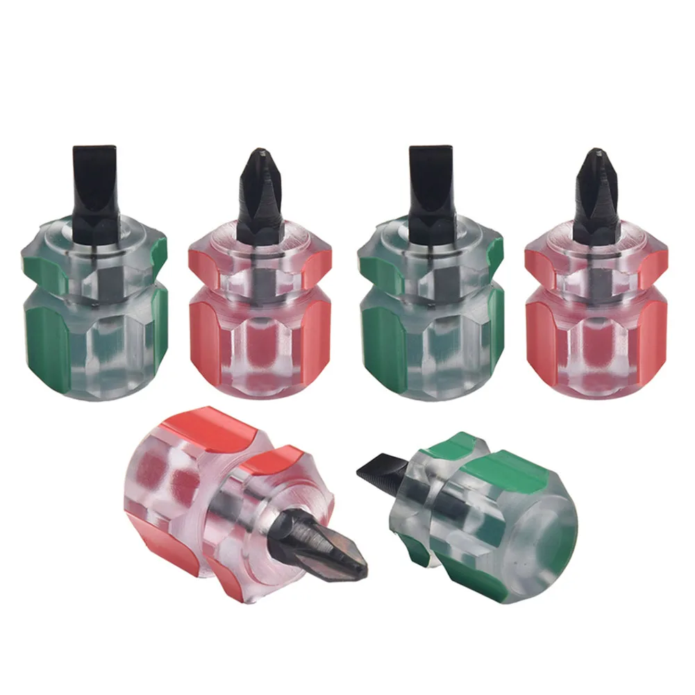 6pc Small Screwdriver Set Portable Radish Head Screw Driver Transparent Handle Flat Head Cross Head Screwdriver Repair Hand Tool
6pc Small Screwdriver Set Portable Radish Head Screw Driver Transparent Handle Flat Head Cross Head Screwdriver Repair Hand Tool