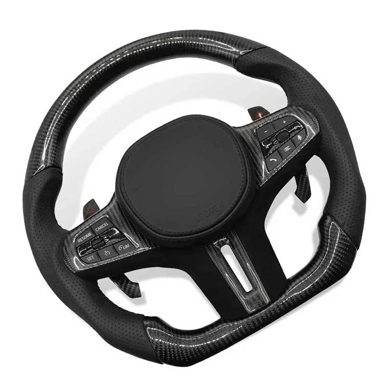 M Sport Steering Wheel Fit for BMW G20 G30 3 5 Series X1 X2 X3 X4 X5 X6 X7 2018-2023 Carbon Fiber Steering Wheel Car Accessories
M Sport Steering Wheel Fit for BMW G20 G30 3 5 Series X1 X2 X3 X4 X5 X6 X7 2018-2023 Carbon Fiber Steering Wheel Car Accessories