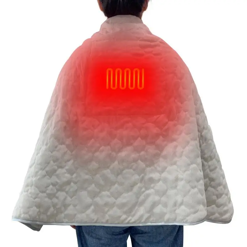 USB Electric Heating Shawl Blanket 3-speed Adjustable Warming Cushion Portable Heated Blanket Household Winter Warm Pad Supplies
USB Electric Heating Shawl Blanket 3-speed Adjustable Warming Cushion Portable Heated Blanket Household Winter Warm Pad Supplies