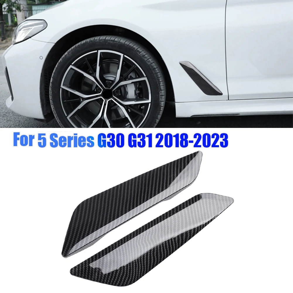 1 пара боковых крыльев воздухозаборная Накладка для BMW 5 серии G30 G31 2018-2023 Стайлинг боковые крылья Декор капот из углеродного волокна 
1 пара боковых крыльев воздухозаборная Накладка для BMW 5 серии G30 G31 2018-2023 Стайлинг боковые крылья Декор капот из углеродного волокна