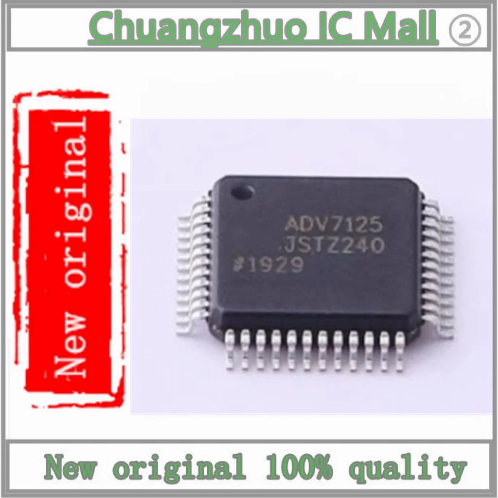 

1PCS/lot New original ADV7125JSTZ240 LQFP-48(7x7) Digital To Analog Converters (DACs) ROHS