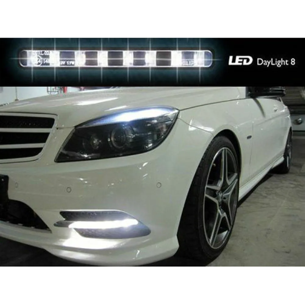 White Daytime Running Light Parts Useful 6000K Bright Car Driving DRL Lamp For Trucks SUVs Trailers RVs Durable
White Daytime Running Light Parts Useful 6000K Bright Car Driving DRL Lamp For Trucks SUVs Trailers RVs Durable