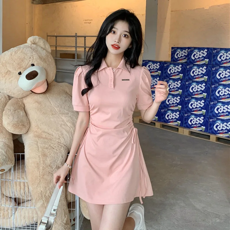 Летние новые стильные короткие платья Y2k с воротником-поло, женские летние платья, женская одежда с коротким рукавом, яркая одежда
Летние новые стильные короткие платья Y2k с воротником-поло, женские летние платья, женская одежда с коротким рукавом, яркая одежда