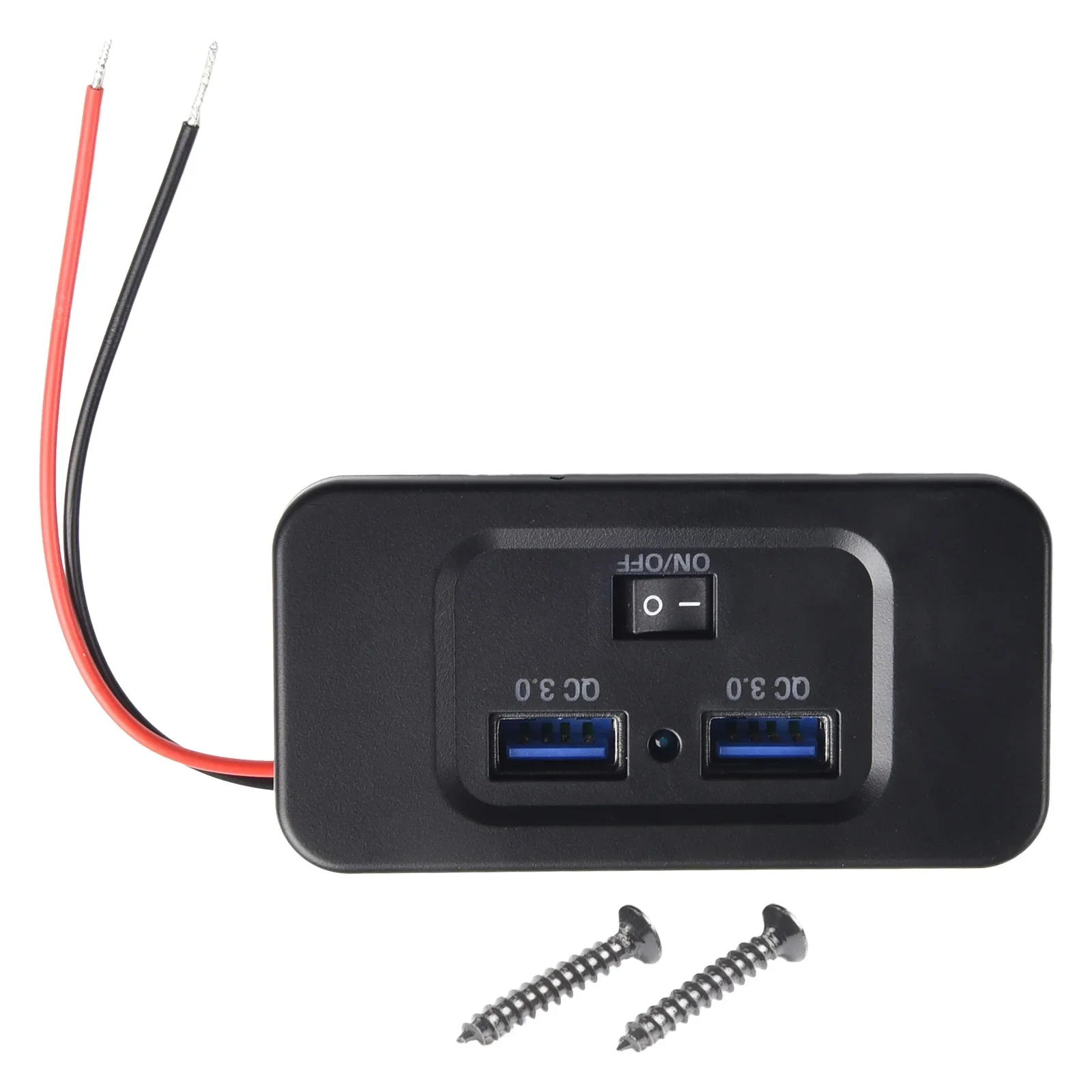 Dual USB Ports Quick Charge Car Bus Charger Socket Adapter 12V/24V QC 3.0 USB Power Panel With Swith For Marine Motorcycles
Dual USB Ports Quick Charge Car Bus Charger Socket Adapter 12V/24V QC 3.0 USB Power Panel With Swith For Marine Motorcycles
