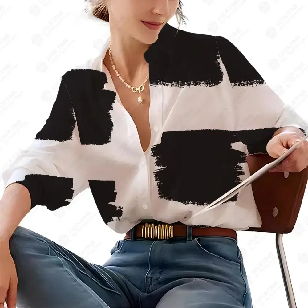 Temperament Long Sleeve Shirt Print Elegant Women Fashion Loose Casual Woman Top All season Slight Strech MIDDLE AGE Regular
Temperament Long Sleeve Shirt Print Elegant Women Fashion Loose Casual Woman Top All season Slight Strech MIDDLE AGE Regular