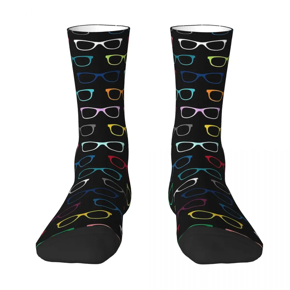 Colorful Hipster Eyeglasses Pattern Sock Socks Men Women Polyester Stockings Customizable Design
Colorful Hipster Eyeglasses Pattern Sock Socks Men Women Polyester Stockings Customizable Design