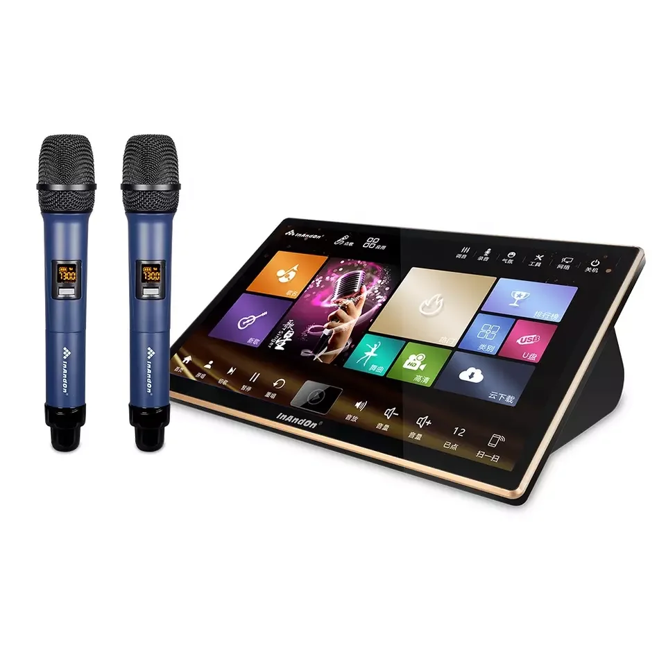 Wifi InAndOn 18.5'' Touch Screen Karaoke Player 6TB Five in one KTV Home Karaoke System Portable TV Karaoke Machine
Wifi InAndOn 18.5'' Touch Screen Karaoke Player 6TB Five in one KTV Home Karaoke System Portable TV Karaoke Machine