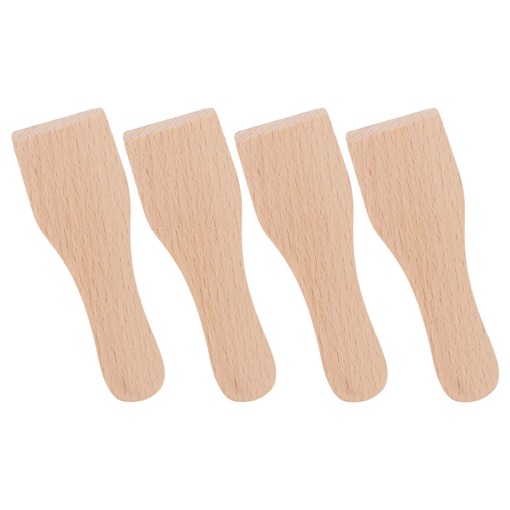 4Pcs Wood Butter Spatula Convenient Jam Scraper Kitchen Butter Scraper Wooden Cream Spatula
4Pcs Wood Butter Spatula Convenient Jam Scraper Kitchen Butter Scraper Wooden Cream Spatula