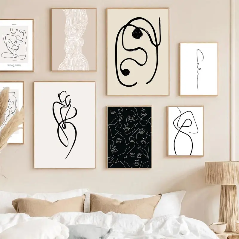 Abstract Line Canvas Poster Black White Woman Body Picture Wall Art Nordic Minimalist Print Painting Modern Living Room Decor
Abstract Line Canvas Poster Black White Woman Body Picture Wall Art Nordic Minimalist Print Painting Modern Living Room Decor