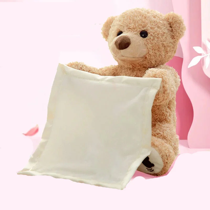 Baby Plush Toys Hide And Seek Teddy Bear And Seek Animated Stuffed Animal Talking Bear Shy Bear Best Birthday Gift For Kids
Baby Plush Toys Hide And Seek Teddy Bear And Seek Animated Stuffed Animal Talking Bear Shy Bear Best Birthday Gift For Kids