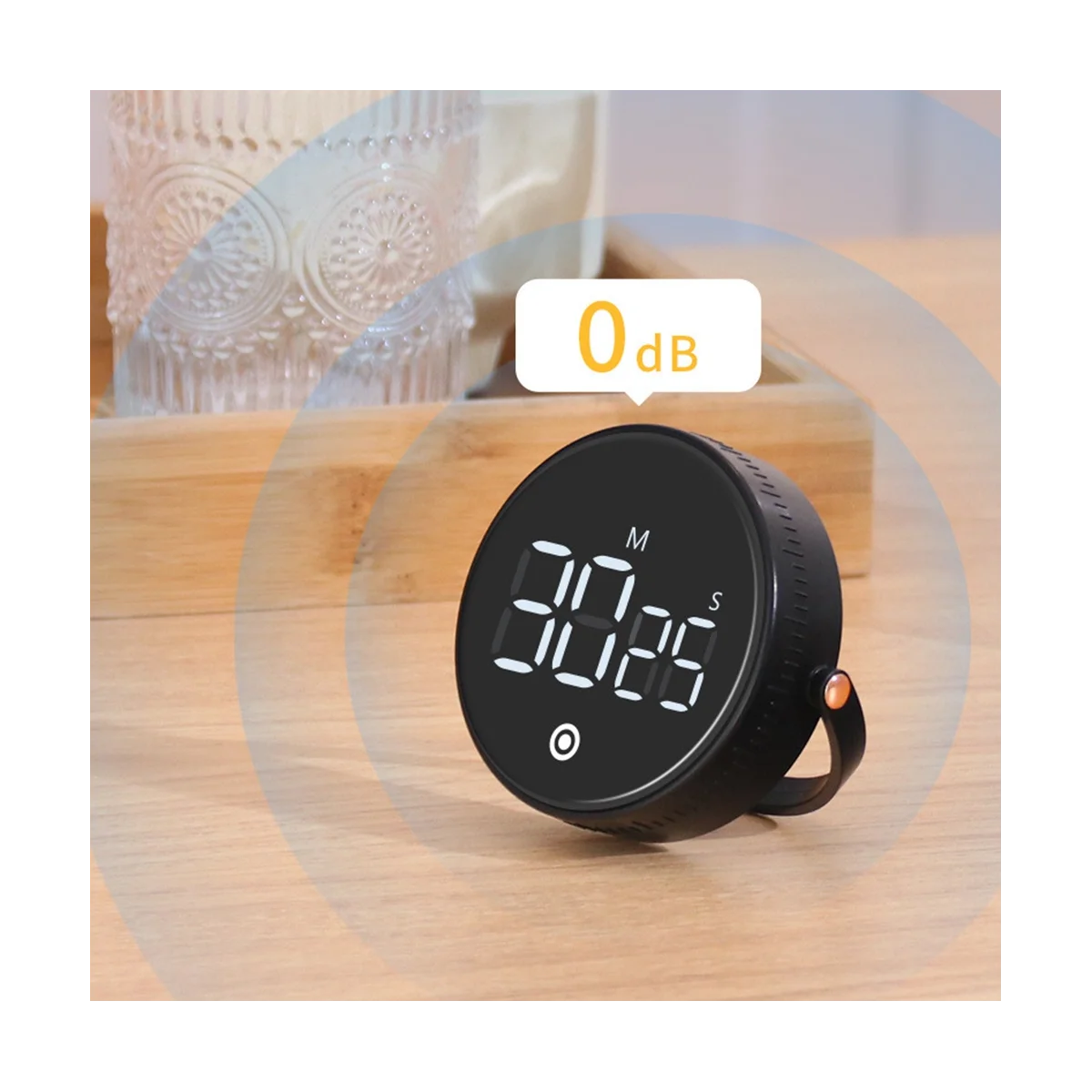 Magnetic Digital Timer for Kitchen Clock Timer Countdown Stopwatch LED Table Alarm Kitchen(White)
Magnetic Digital Timer for Kitchen Clock Timer Countdown Stopwatch LED Table Alarm Kitchen(White)