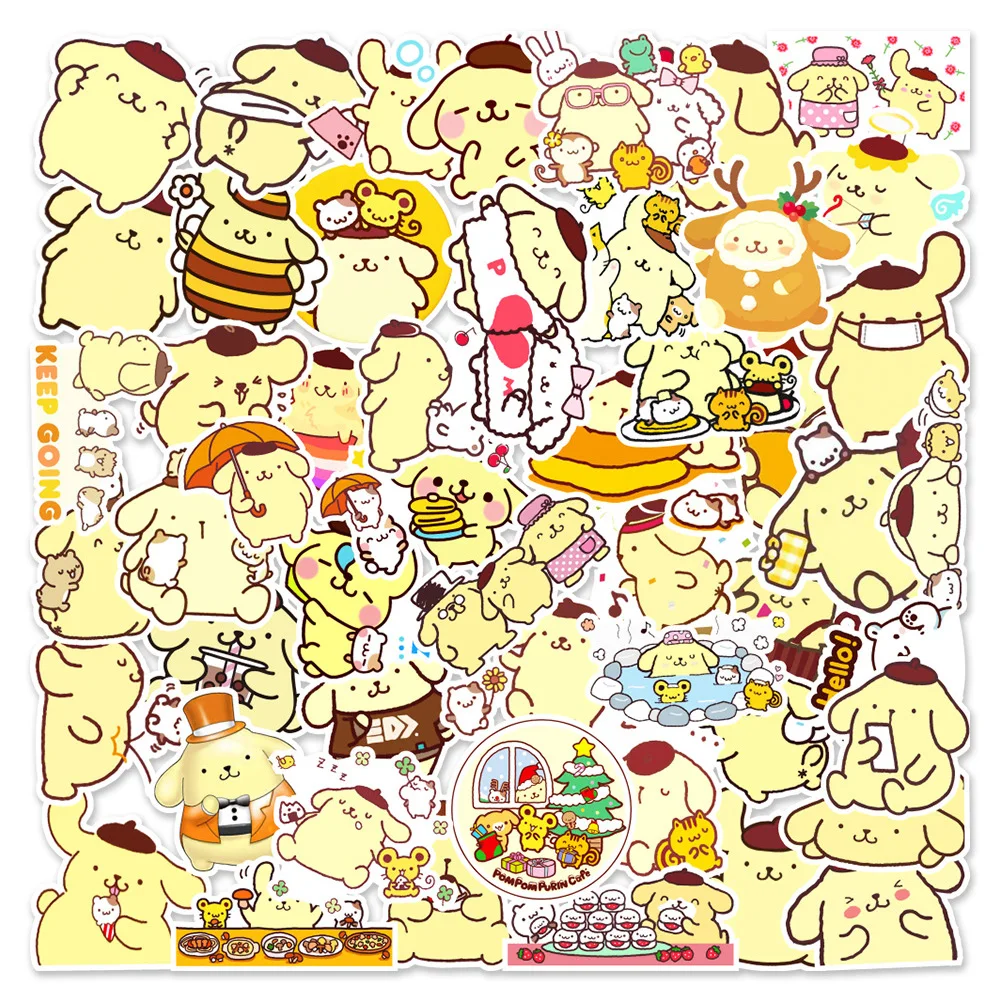 10/30/50pcs Cartoon Pom Pom Purin Stickers Kawaii Girls Graffiti Phone Case Diary Laptop Waterproof Cute Dog Kids Sticker Toys
10/30/50pcs Cartoon Pom Pom Purin Stickers Kawaii Girls Graffiti Phone Case Diary Laptop Waterproof Cute Dog Kids Sticker Toys