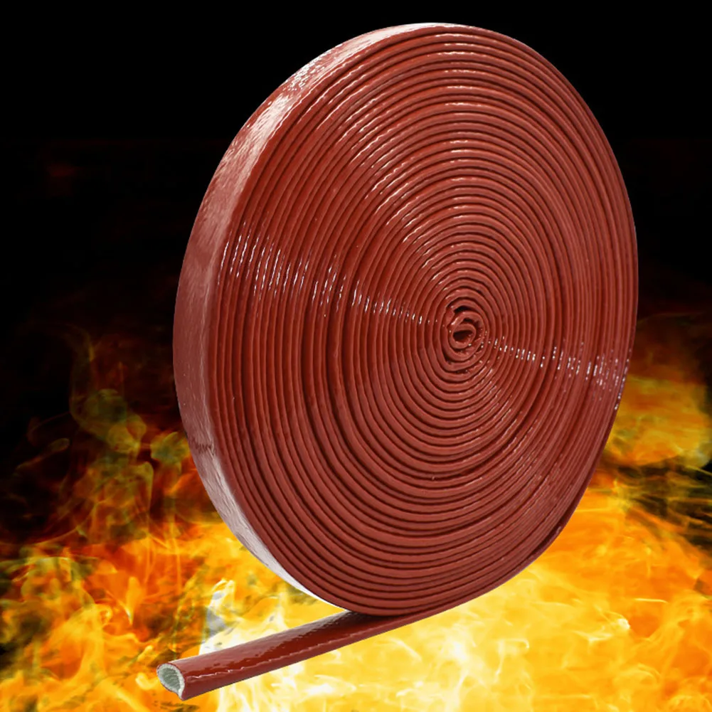 Fiberglass Cable Sleeve Iron Oxide Red Silicone OEM Number Package Content Pipeline Protector Tool Cables Pipelines
Fiberglass Cable Sleeve Iron Oxide Red Silicone OEM Number Package Content Pipeline Protector Tool Cables Pipelines