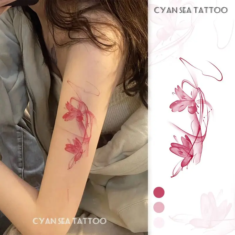 Y2K Pink Butterfly Temporary Tattoos for Women Arm Romantic Sakura Waterproof Tattoo Stickers Art Lasting Sexy Fake Tattoo
Y2K Pink Butterfly Temporary Tattoos for Women Arm Romantic Sakura Waterproof Tattoo Stickers Art Lasting Sexy Fake Tattoo